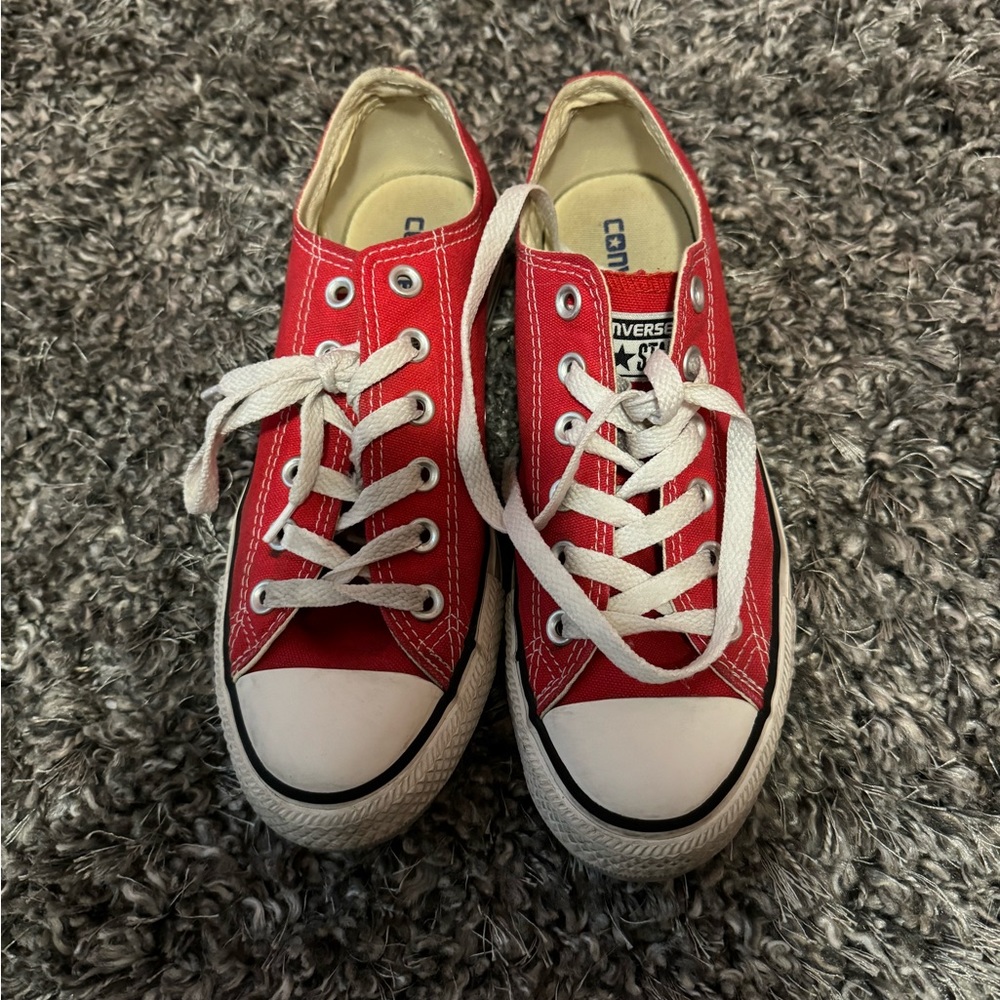 Men’s red chucks size 5.5
